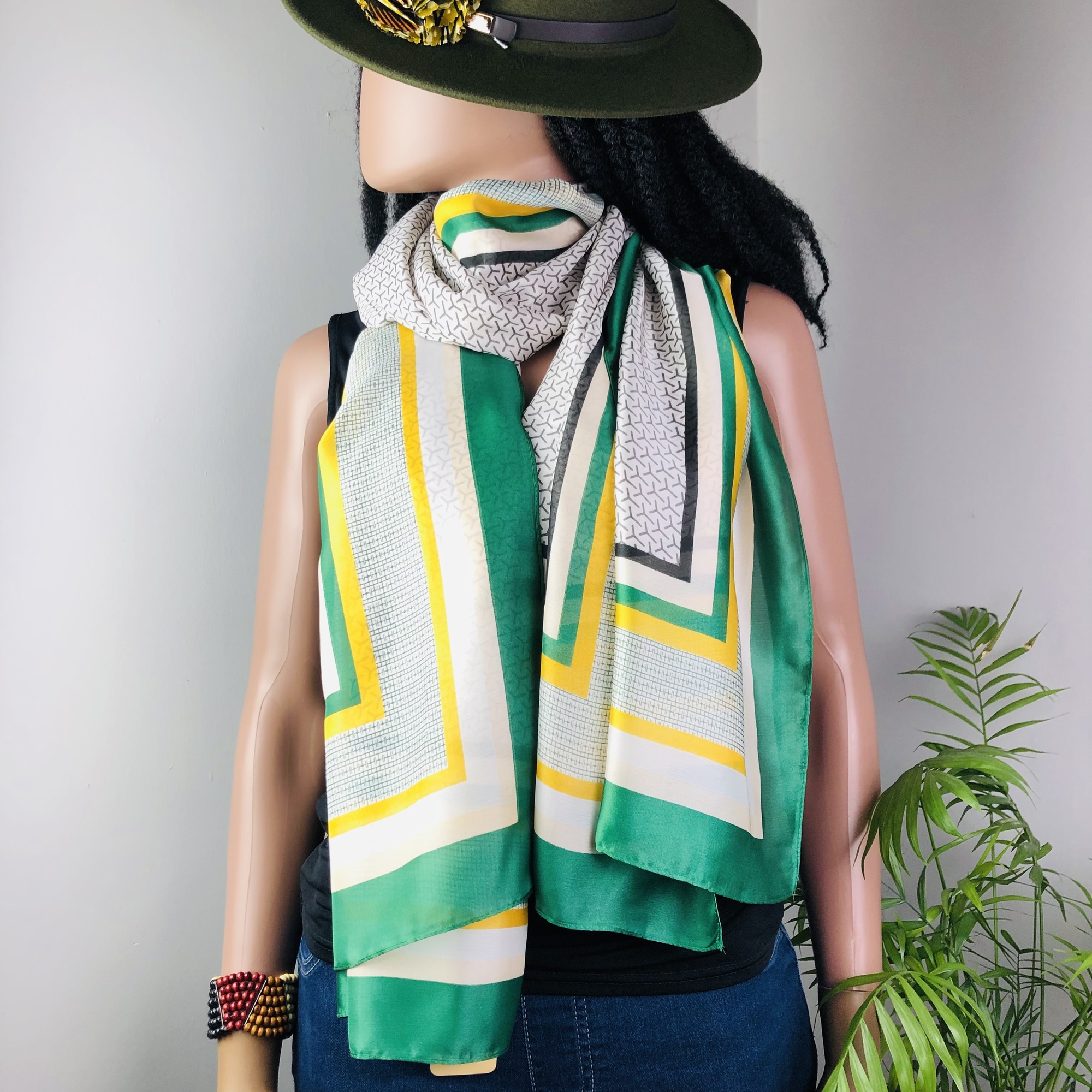Remani and Lime Vibes Jumbo Scarf - Image 7