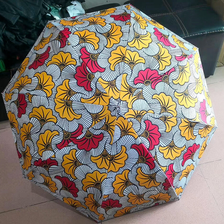 Kajongwe African Print Umbrella - Image 7