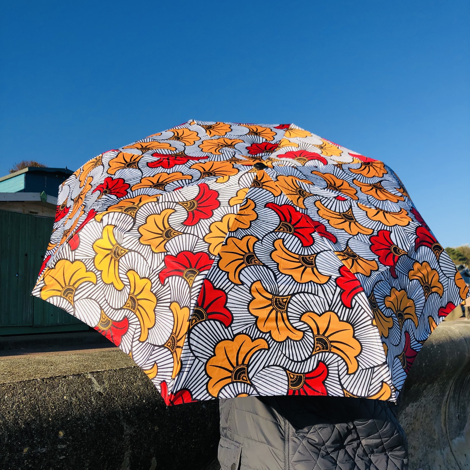Kajongwe African Print Umbrella - Image 9