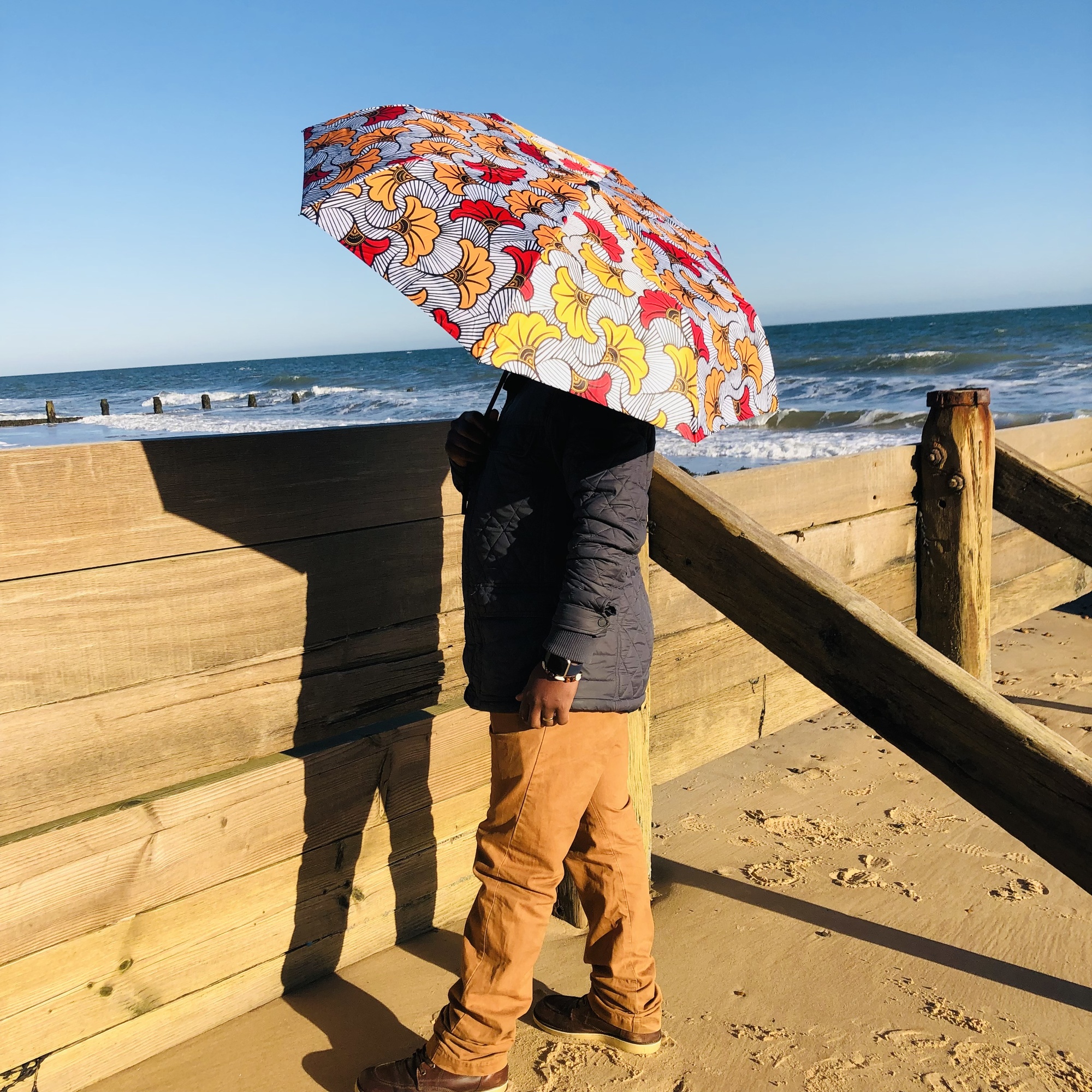 Kajongwe African Print Umbrella - Image 5