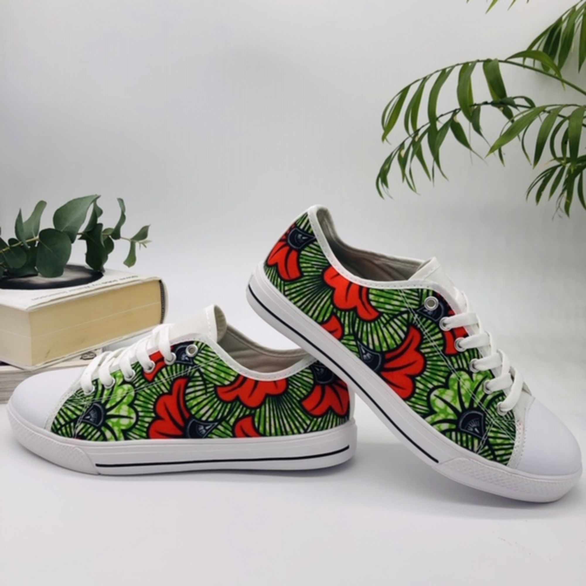 Kajongwe African Print Canvas shoes
