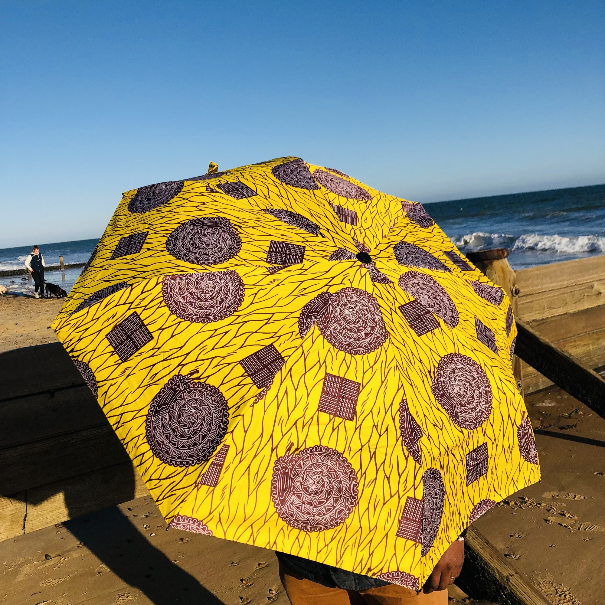 Zuva African Print Umbrella - Image 4