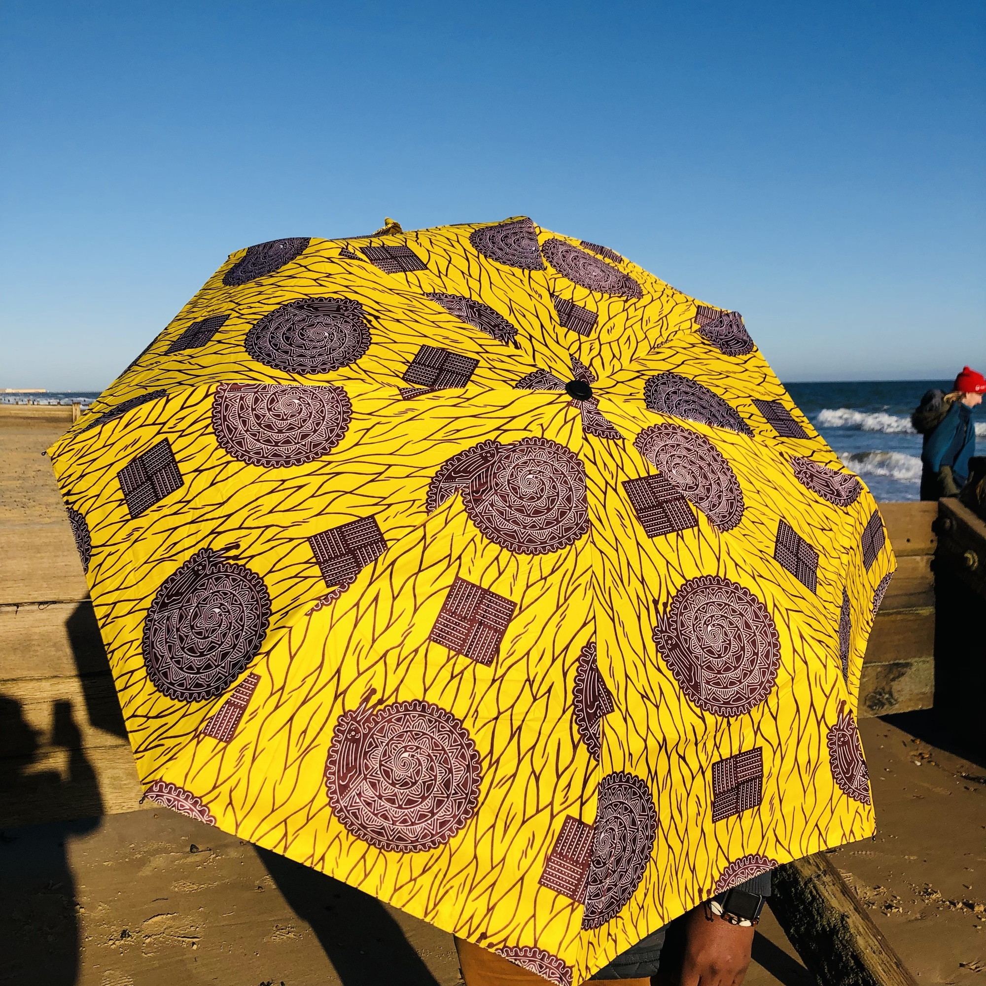 Zuva African Print Umbrella - Image 5