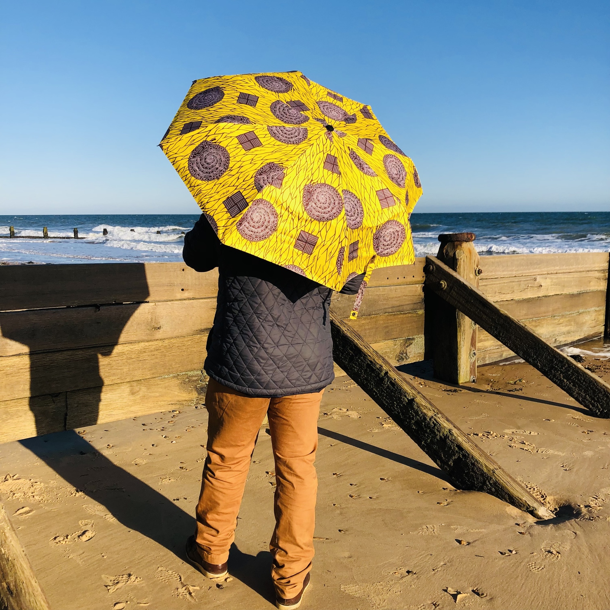 Zuva African Print Umbrella - Image 6