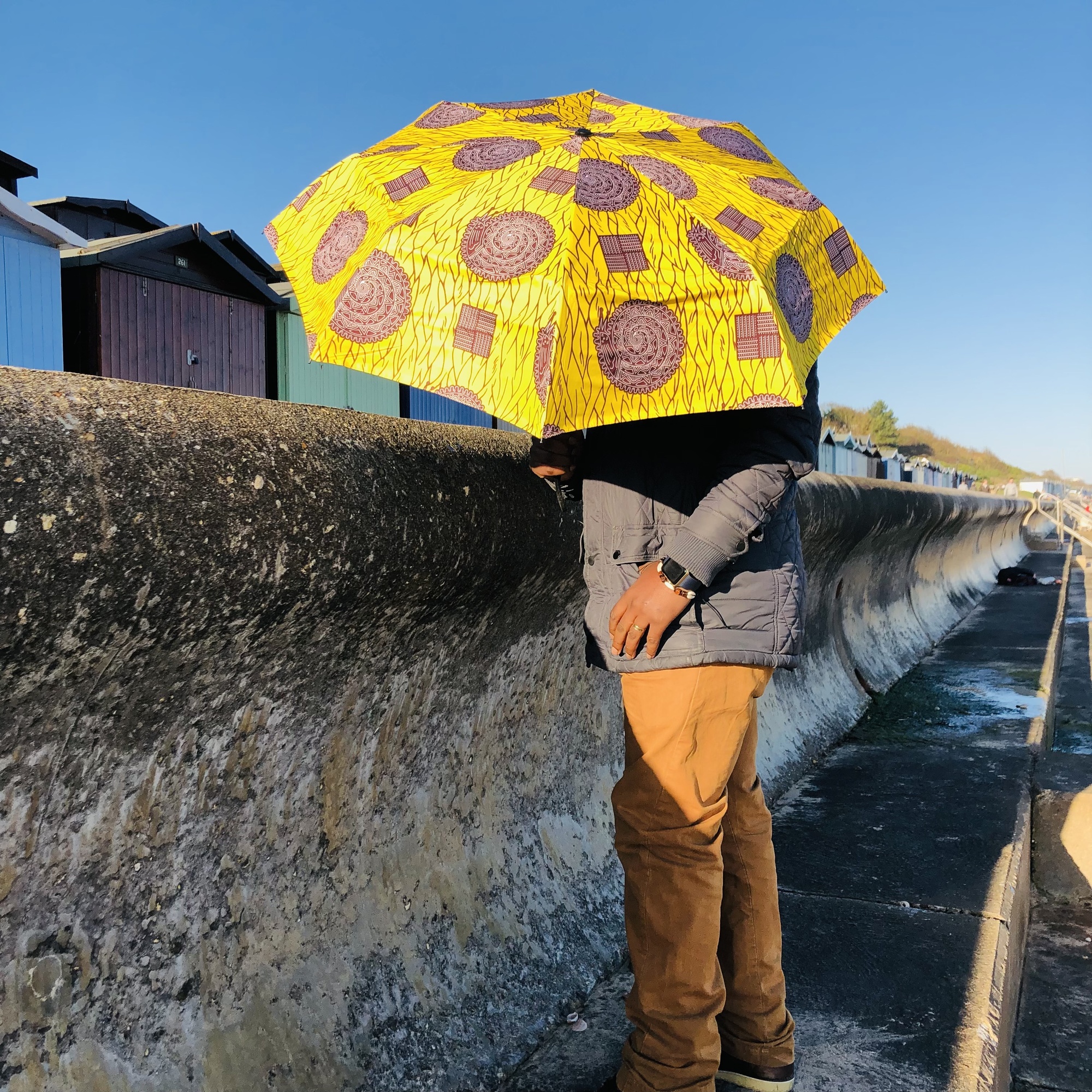 Zuva African Print Umbrella - Image 9