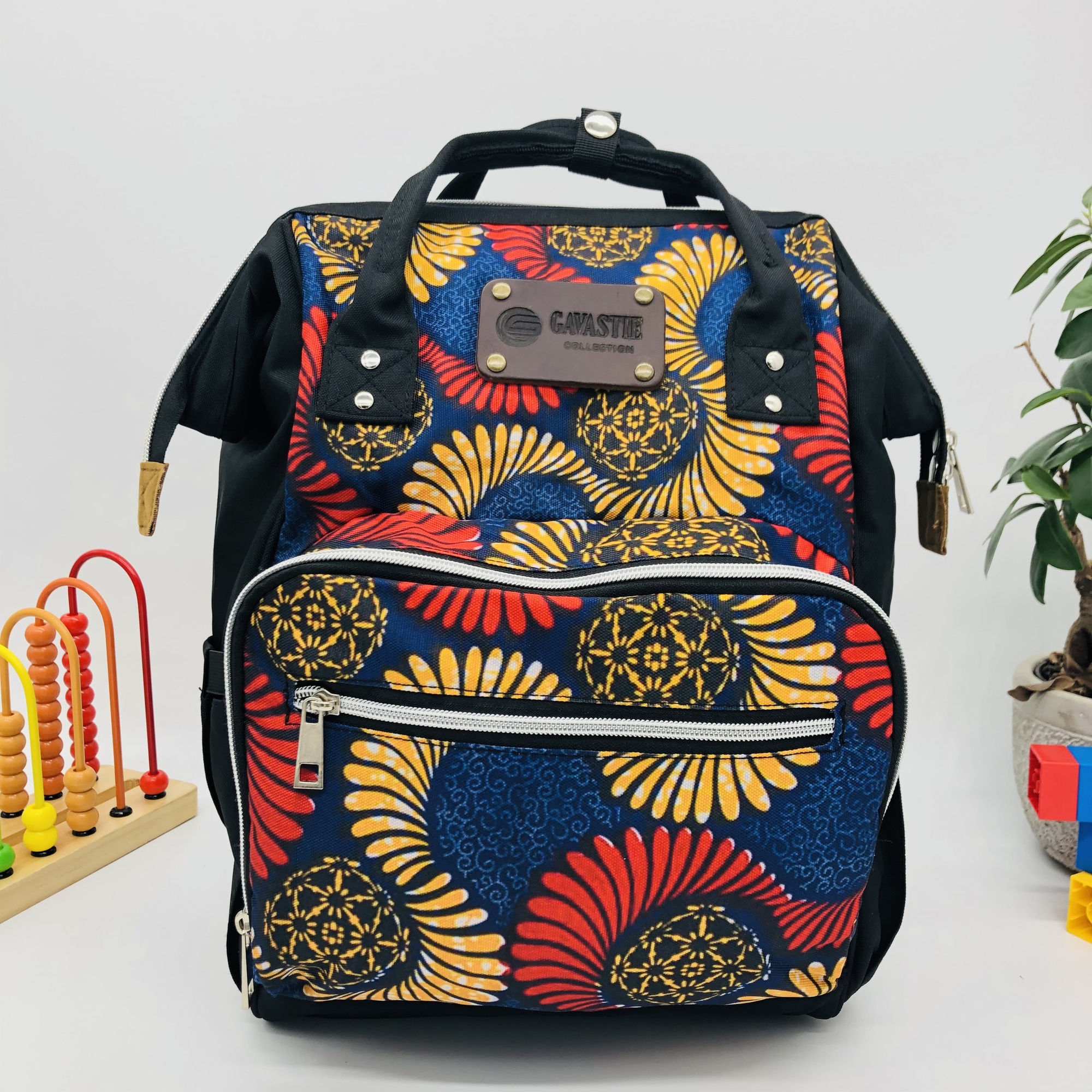 Afrodenim Baby Changing Bag/Backpack - Image 5