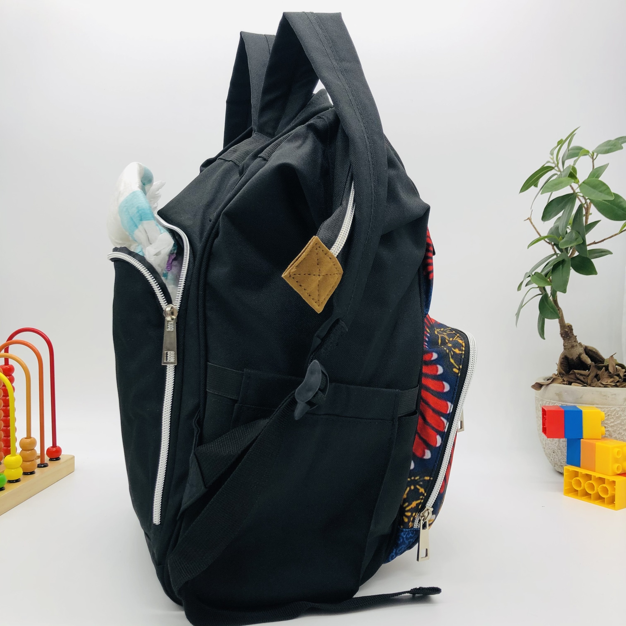 Afrodenim Baby Changing Bag/Backpack - Image 10