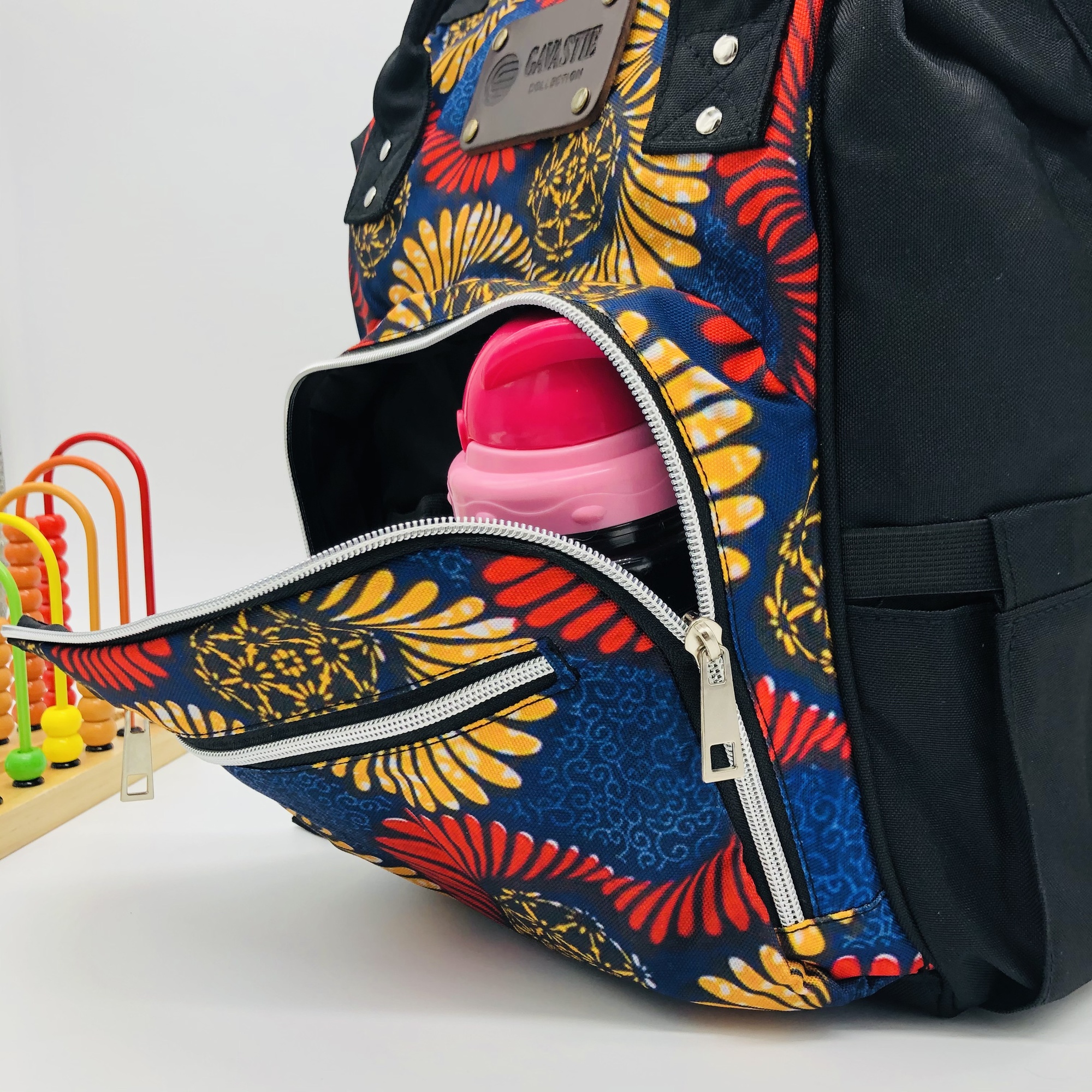 Afrodenim Baby Changing Bag/Backpack - Image 9