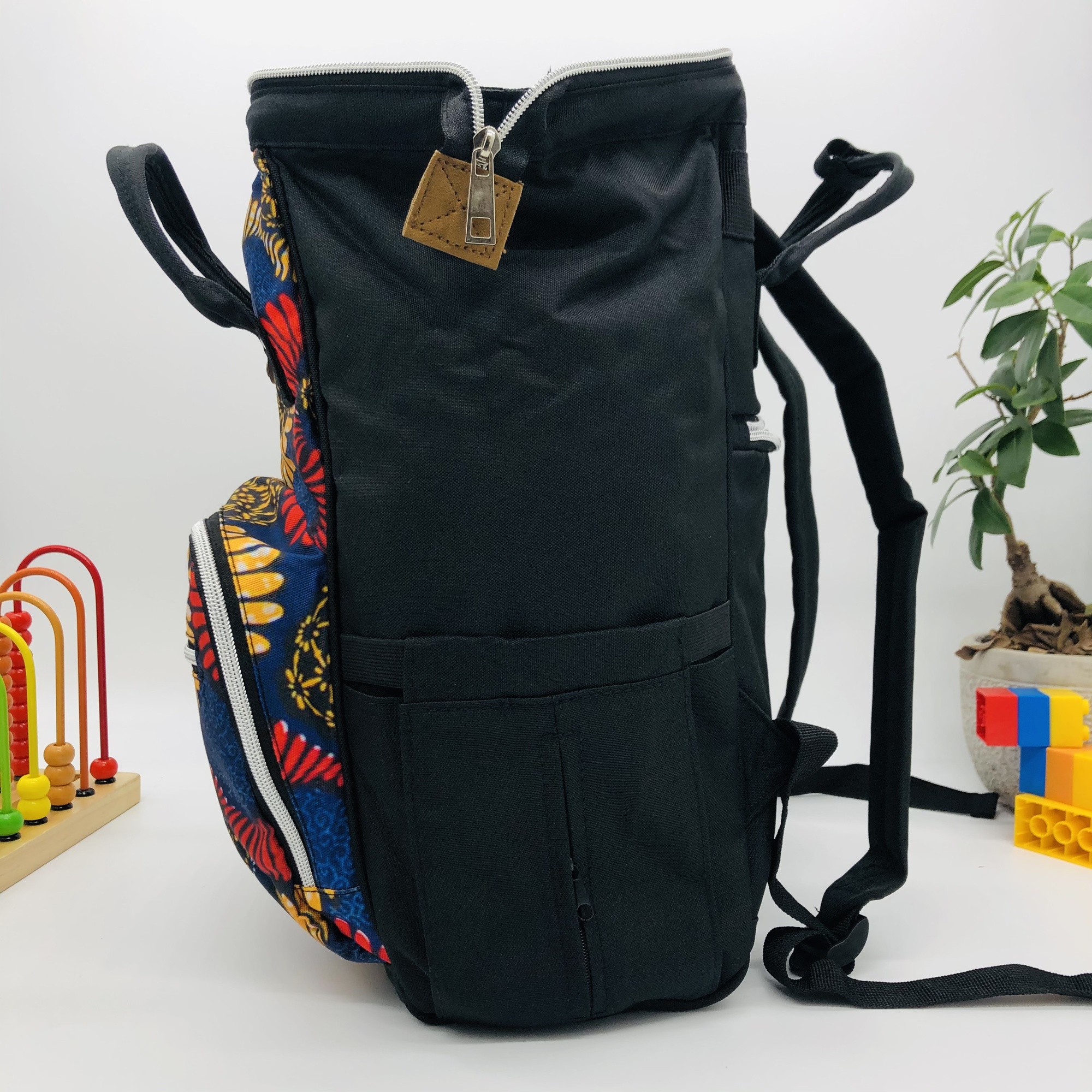 Afrodenim Baby Changing Bag/Backpack - Image 8