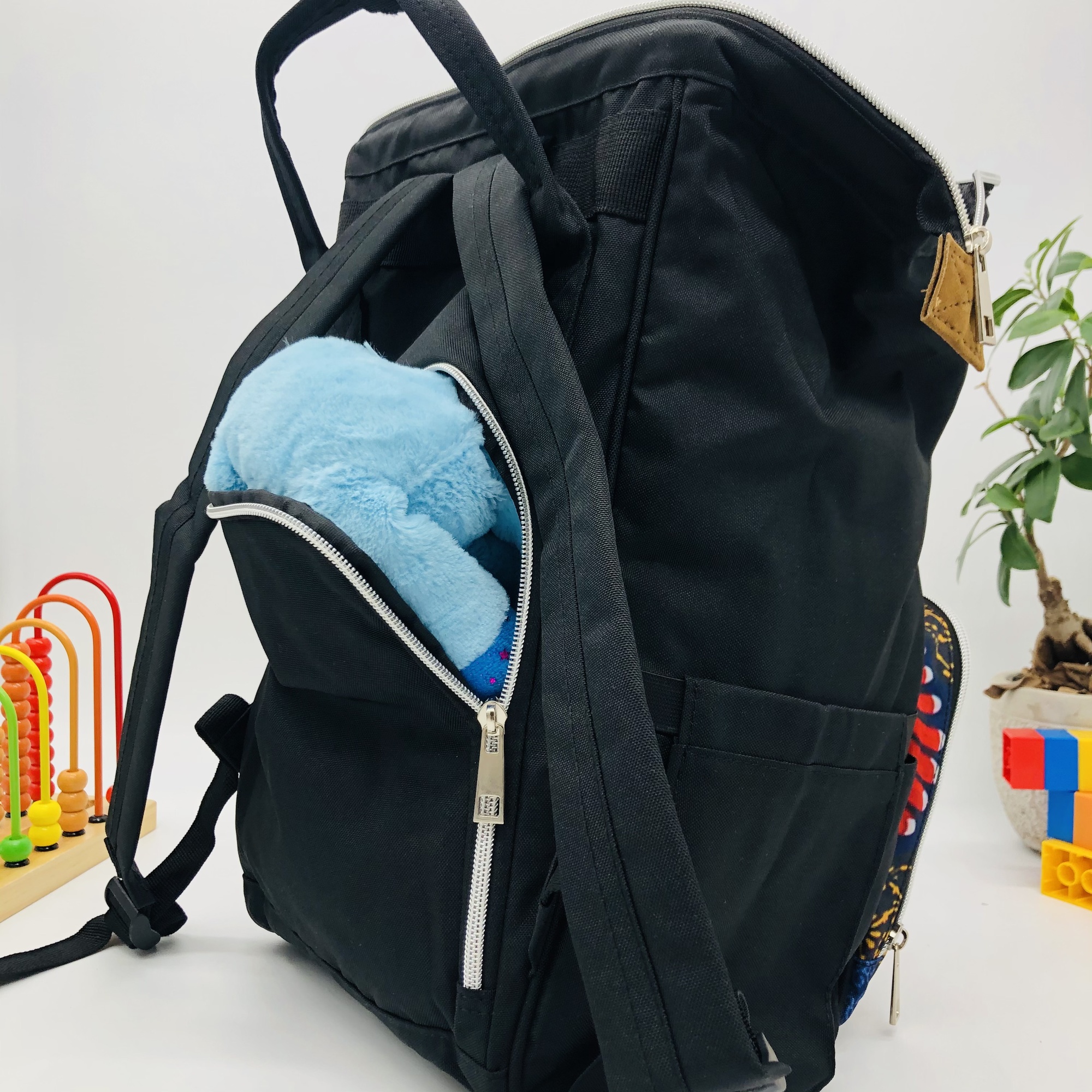 Afrodenim Baby Changing Bag/Backpack - Image 6