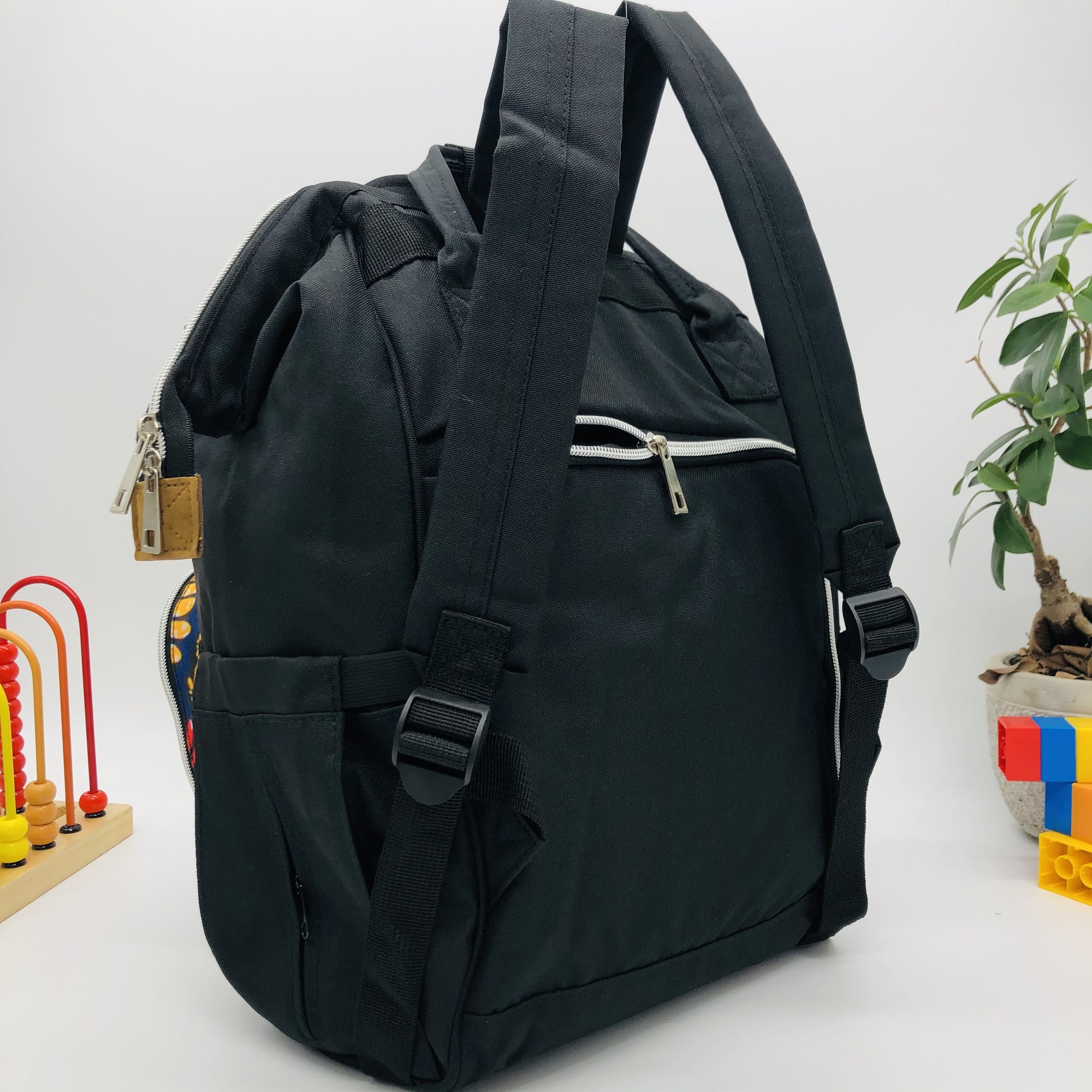 Afrodenim Baby Changing Bag/Backpack - Image 15