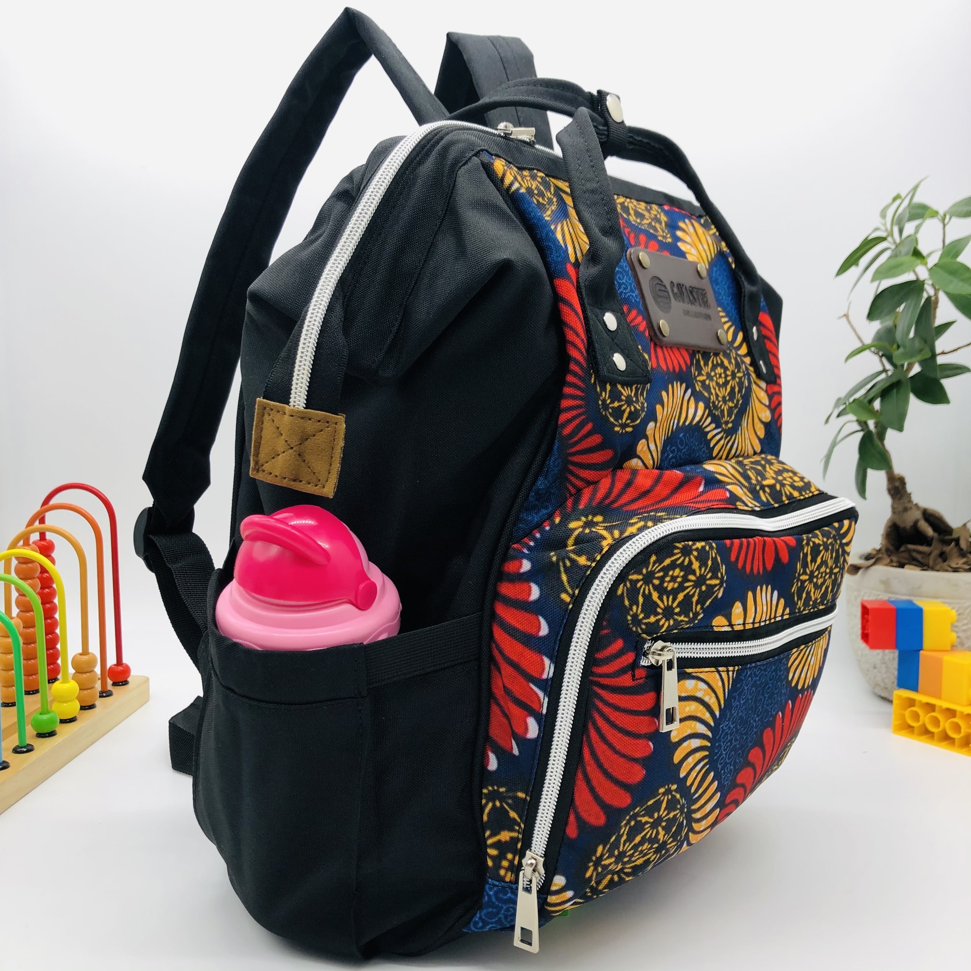 Afrodenim Baby Changing Bag/Backpack - Image 12