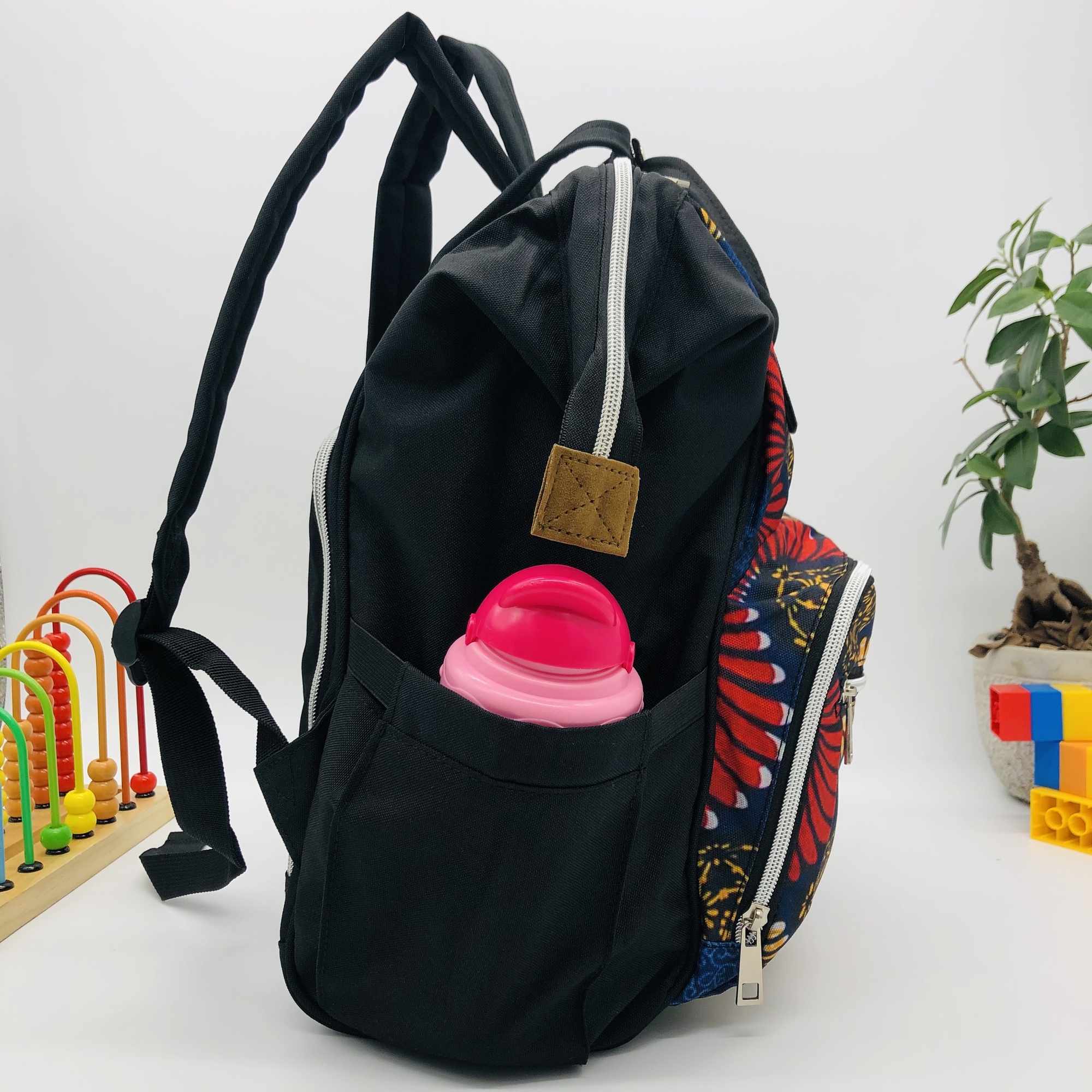 Afrodenim Baby Changing Bag/Backpack - Image 11