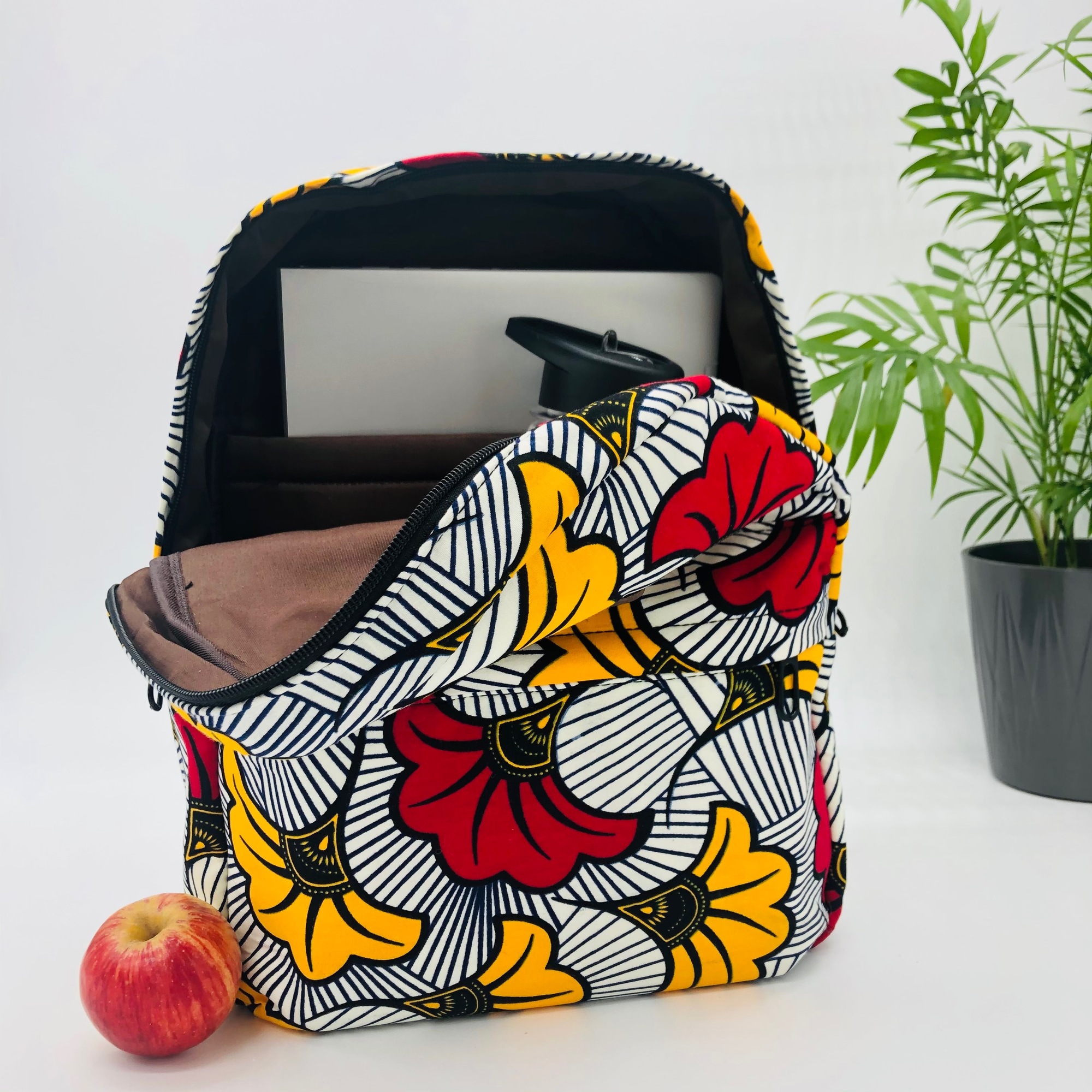 Kajongwe African Print Backpack - Image 5