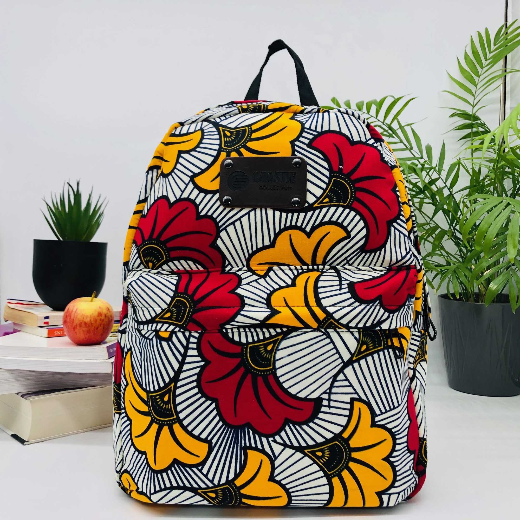 Kajongwe African Print Backpack