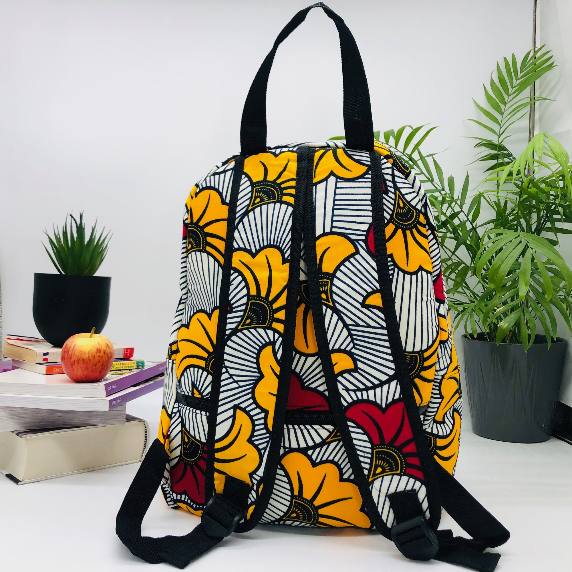 Kajongwe African Print Backpack - Image 13