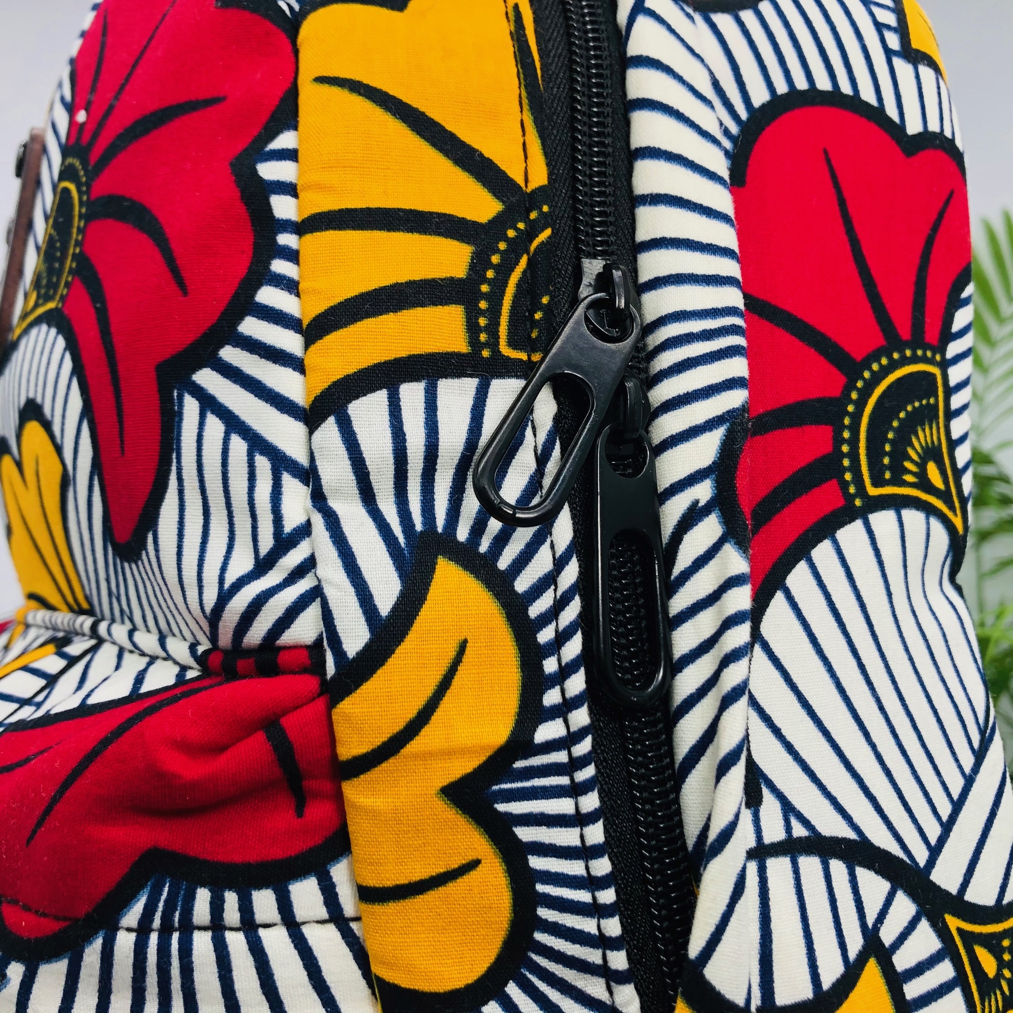 Kajongwe African Print Backpack - Image 12