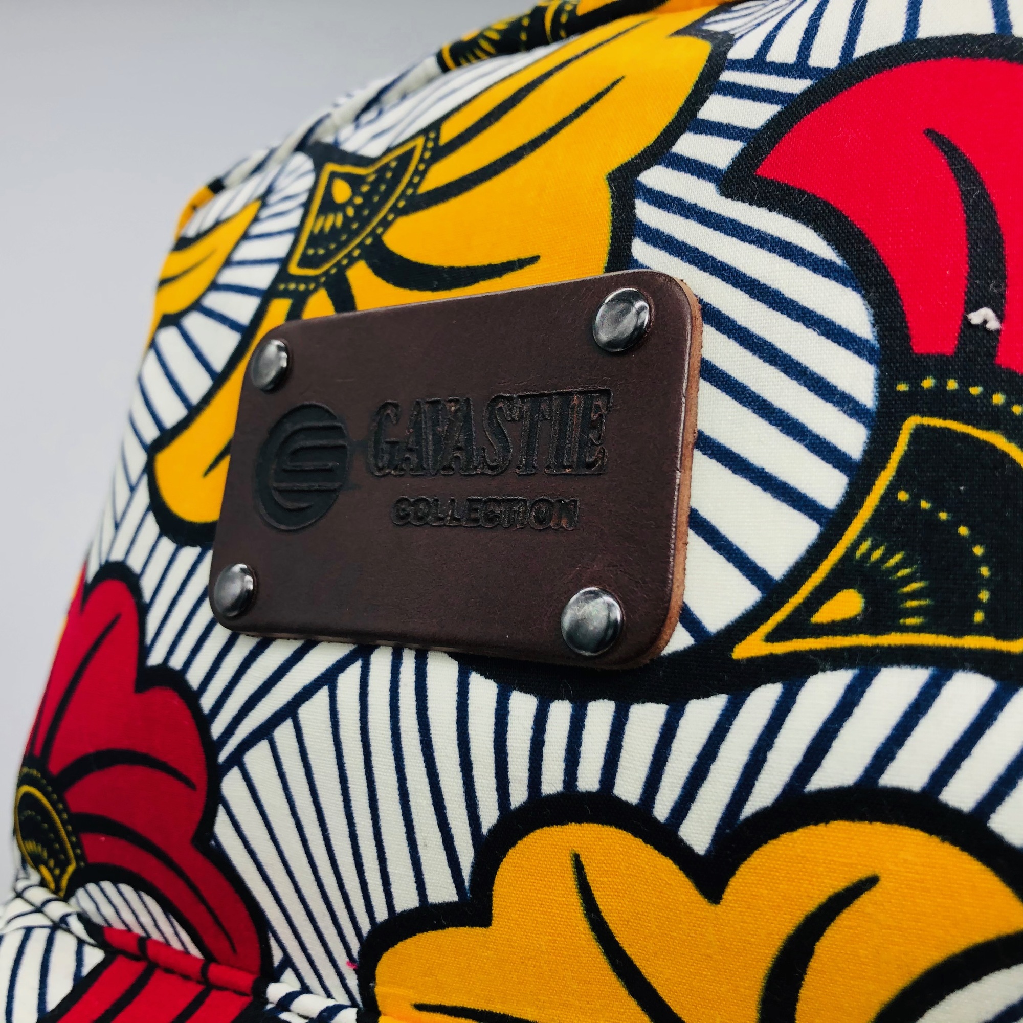 Kajongwe African Print Backpack - Image 11