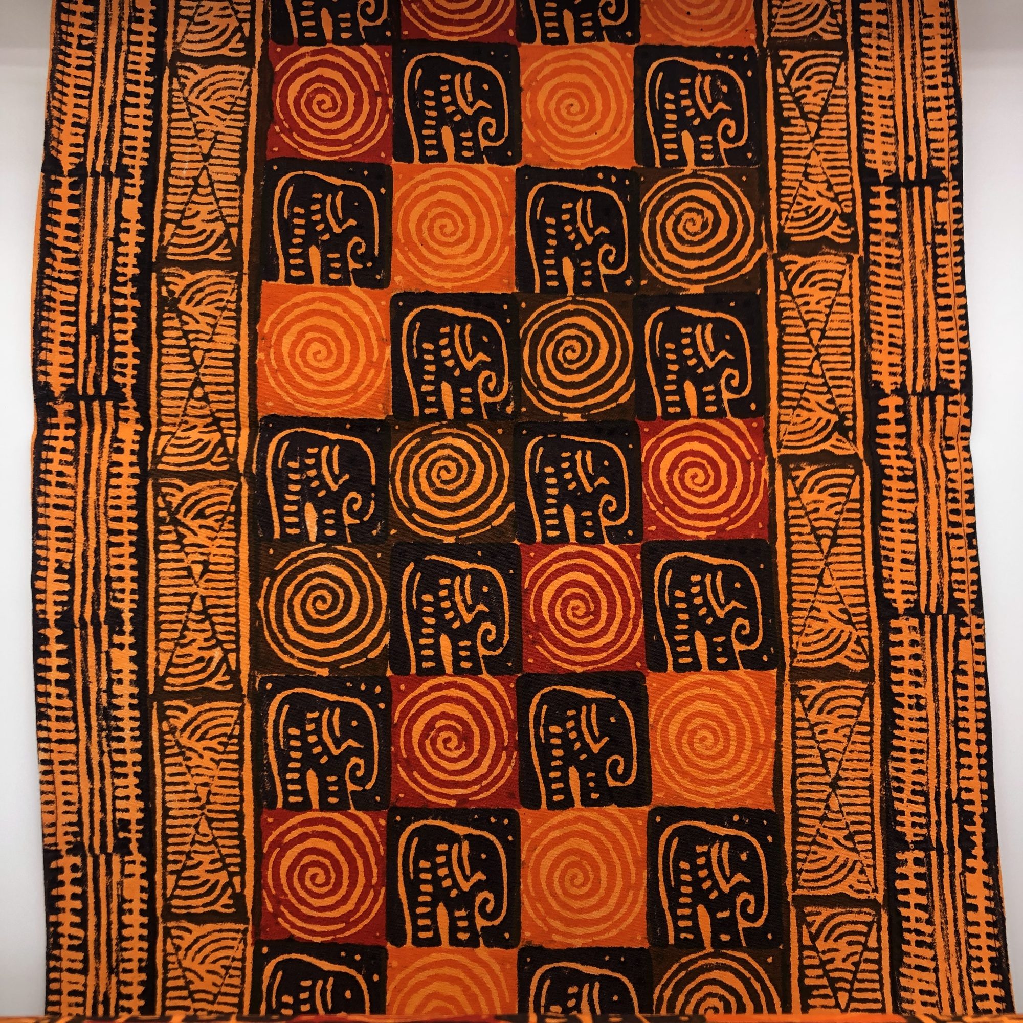 Zhou African Hand-block Print Table Runner - Image 5