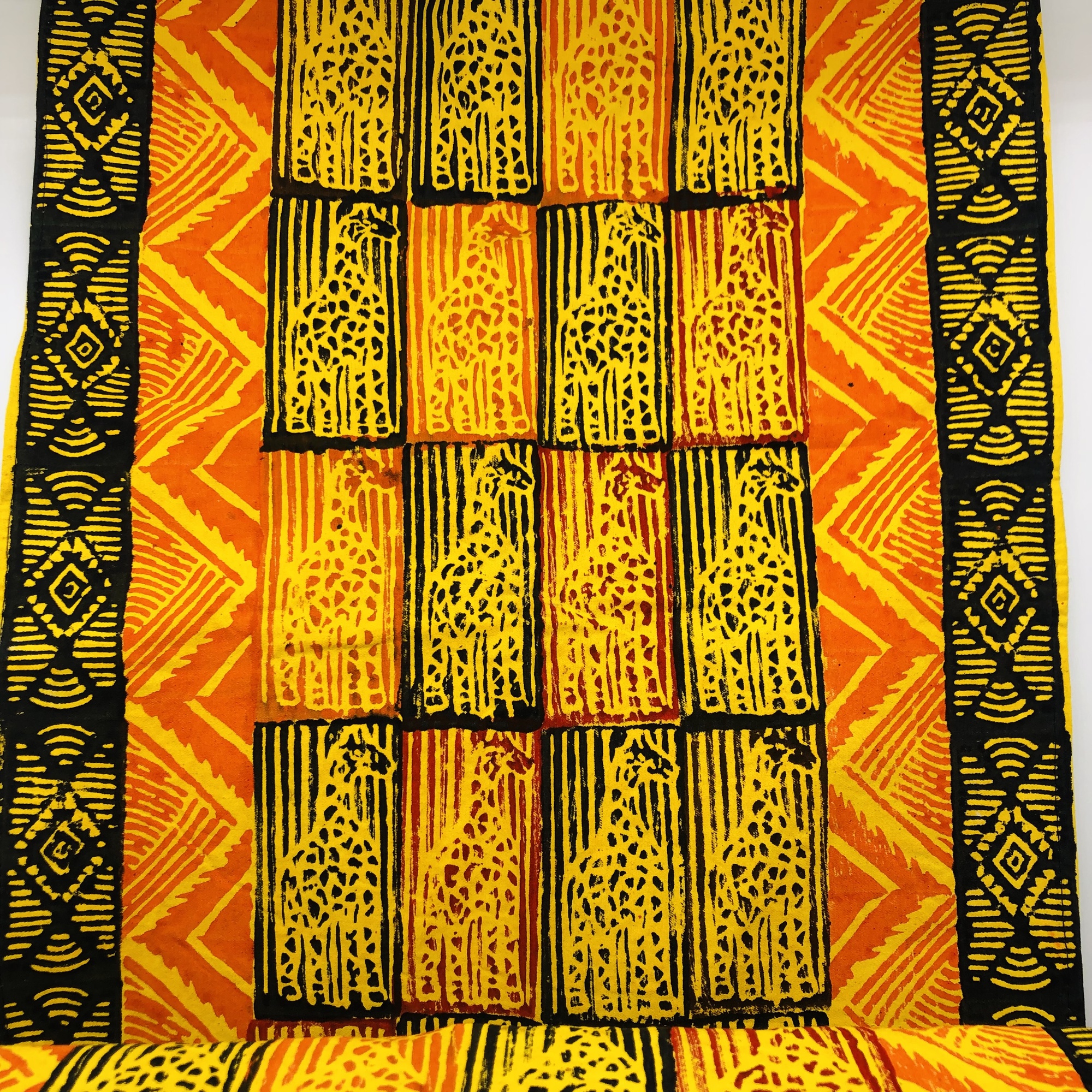 Twiza African Hand-block Print Table Runner - Image 5