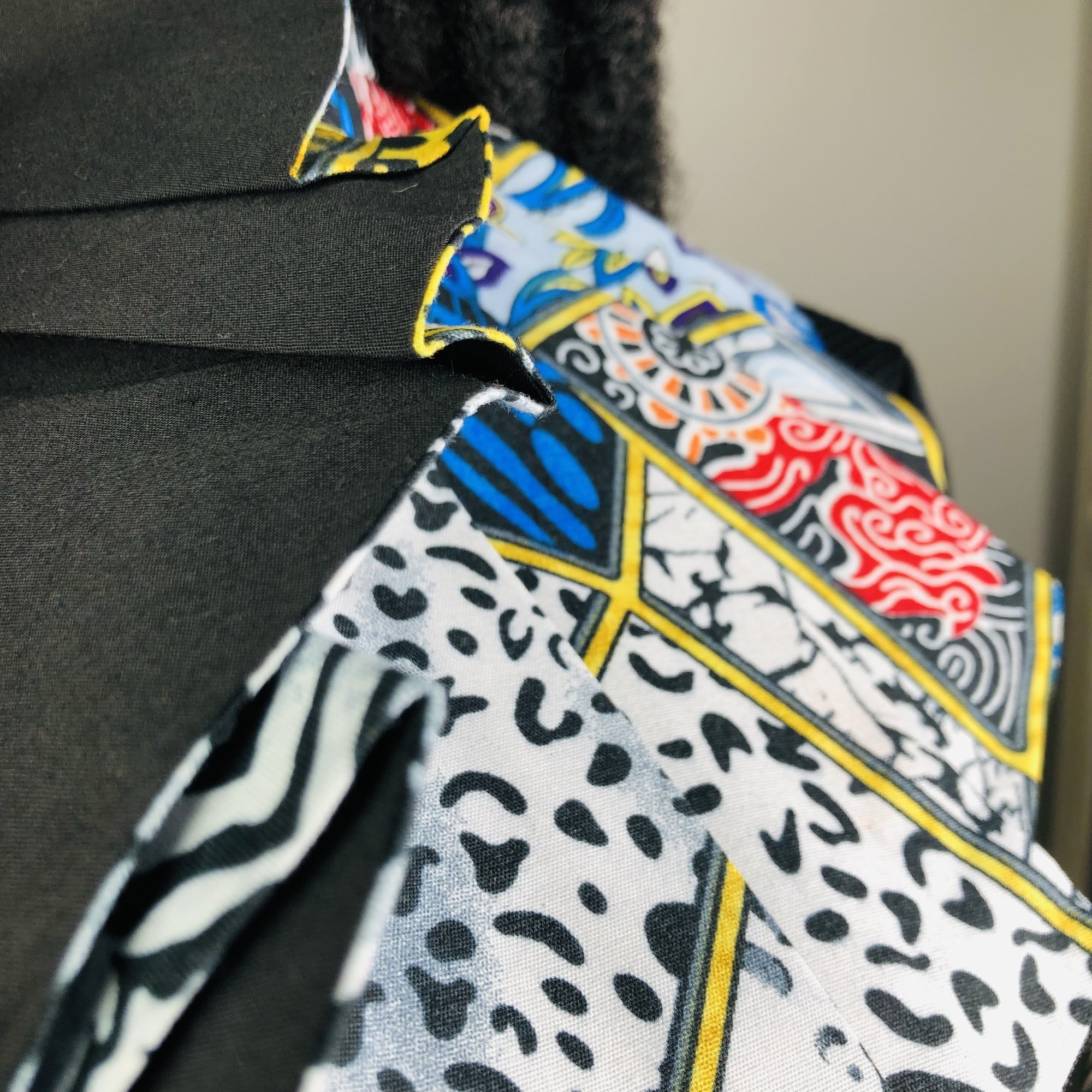 Adalu Style-fix Ladies African Print Jabot Neckpiece - Image 7