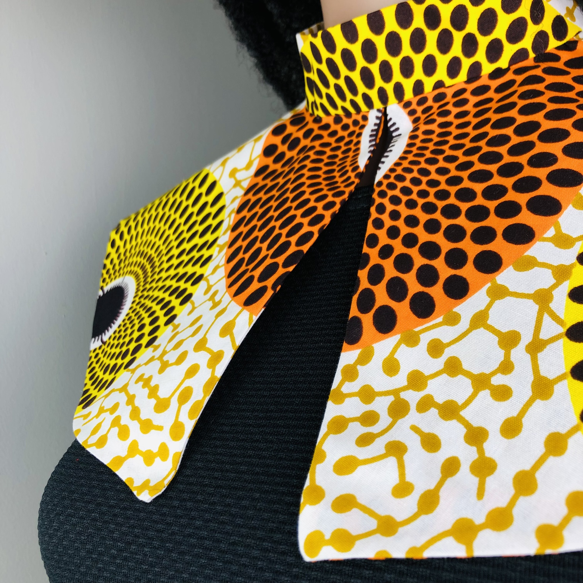 Duara African Print Collar Neckpiece - Image 7