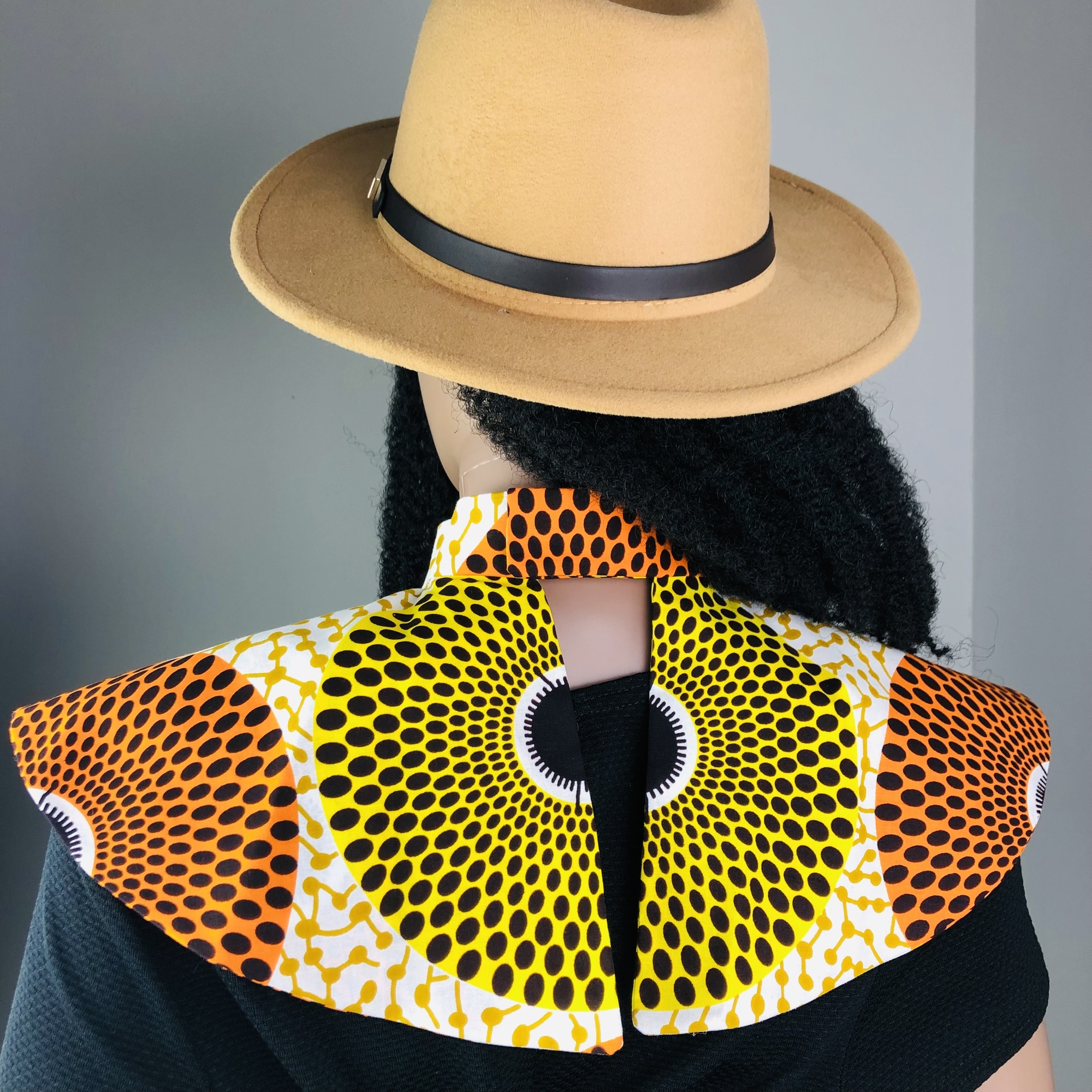 Duara African Print Collar Neckpiece - Image 5