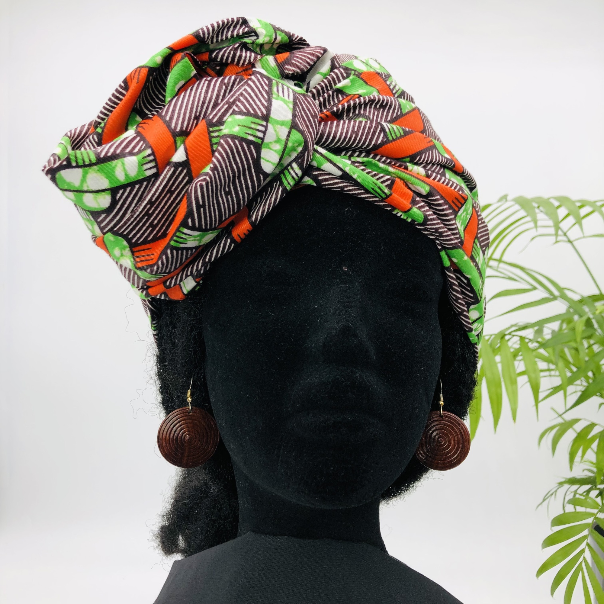 Ketani Headwrap with Matching Earring Set