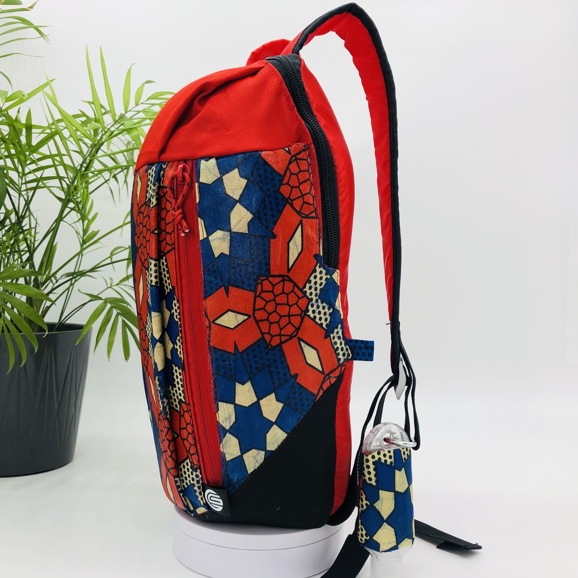 Wofiira 10L Backpack Multipurpose Daypack - Walking, Hiking - cherry red - Image 9