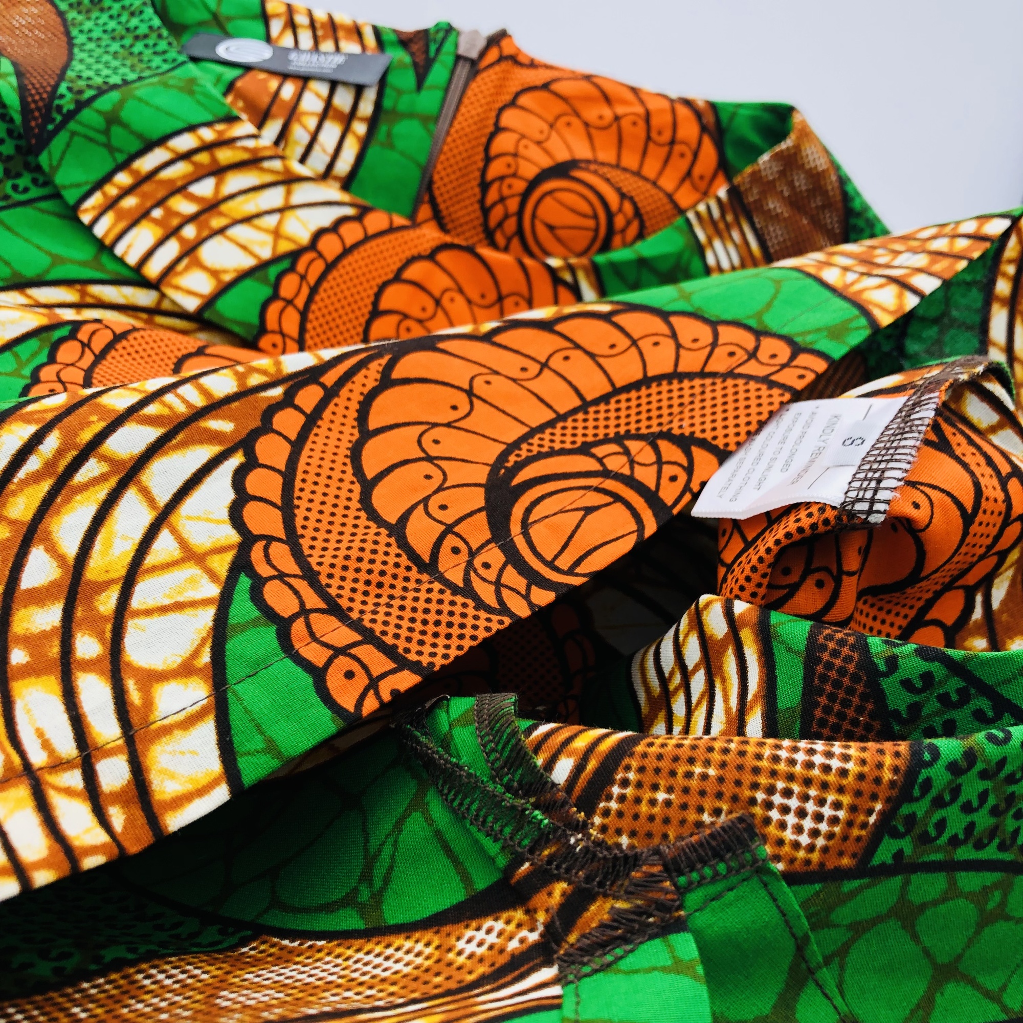Hata African Ankara Print Shift Dress - Image 7