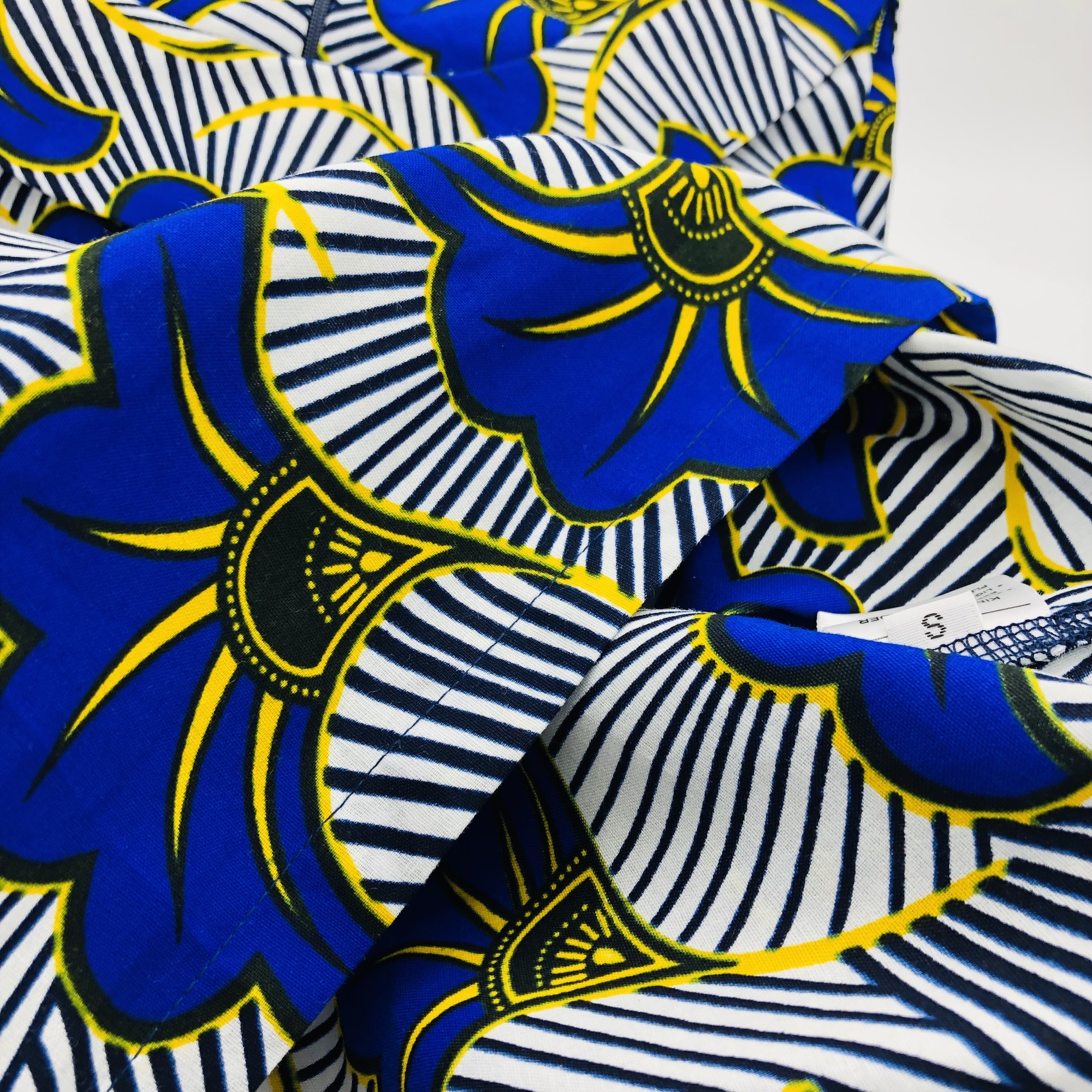 Jacaranda African Ankara Print Shift Dress - Image 6