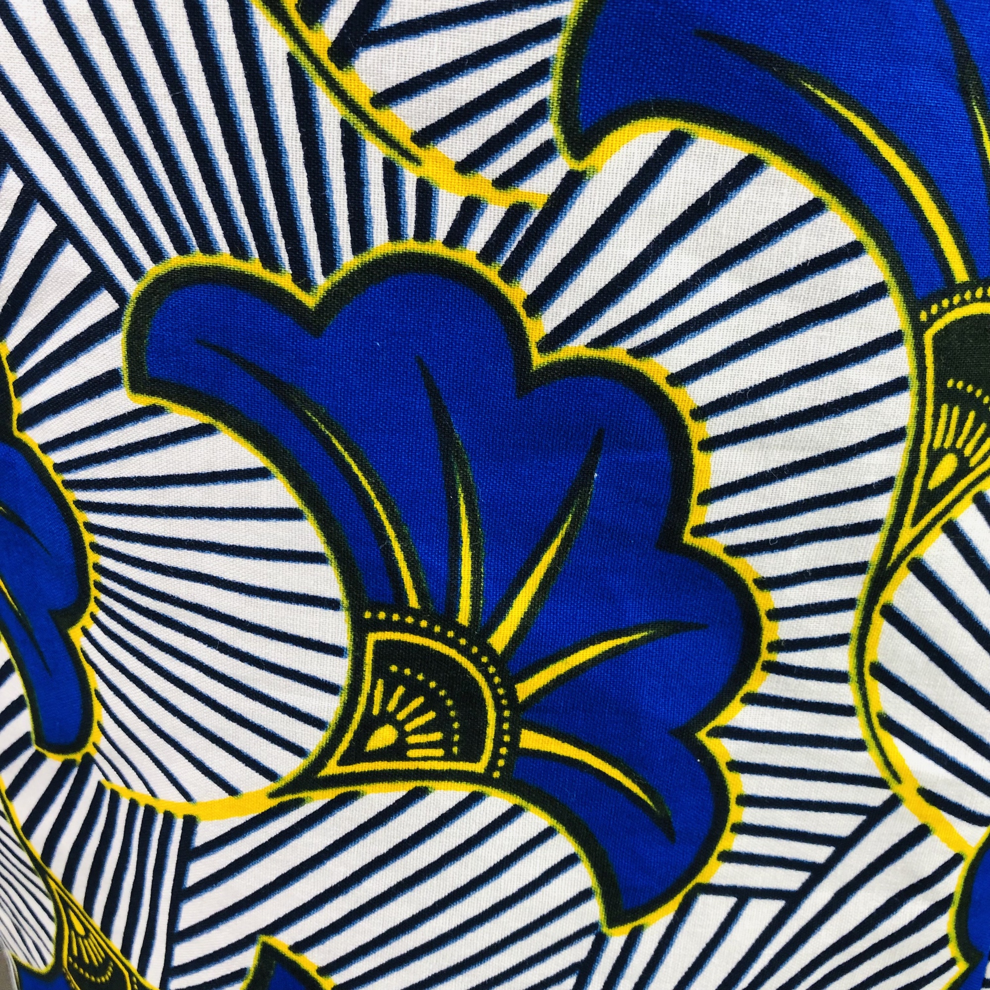 Jacaranda African Ankara Print Shift Dress - Image 9