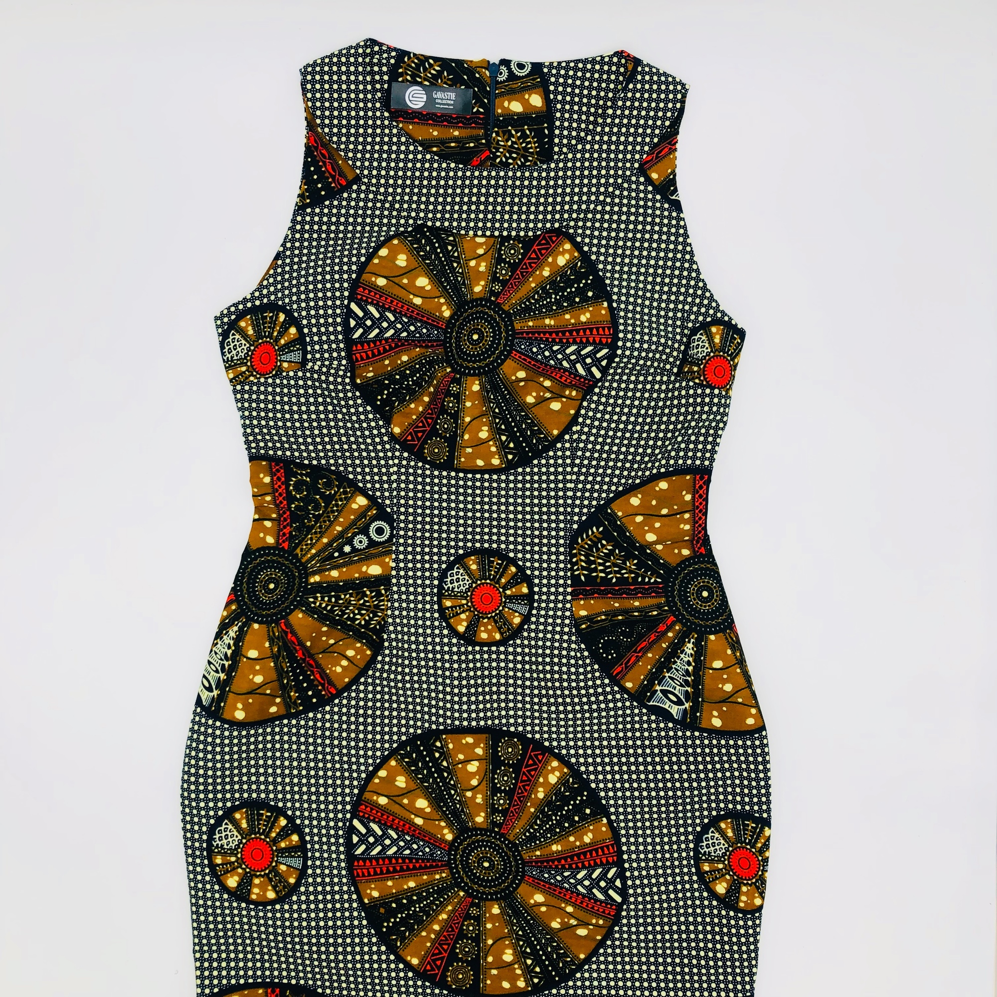 Ngoma African Ankara Print Shift Dress - Image 6