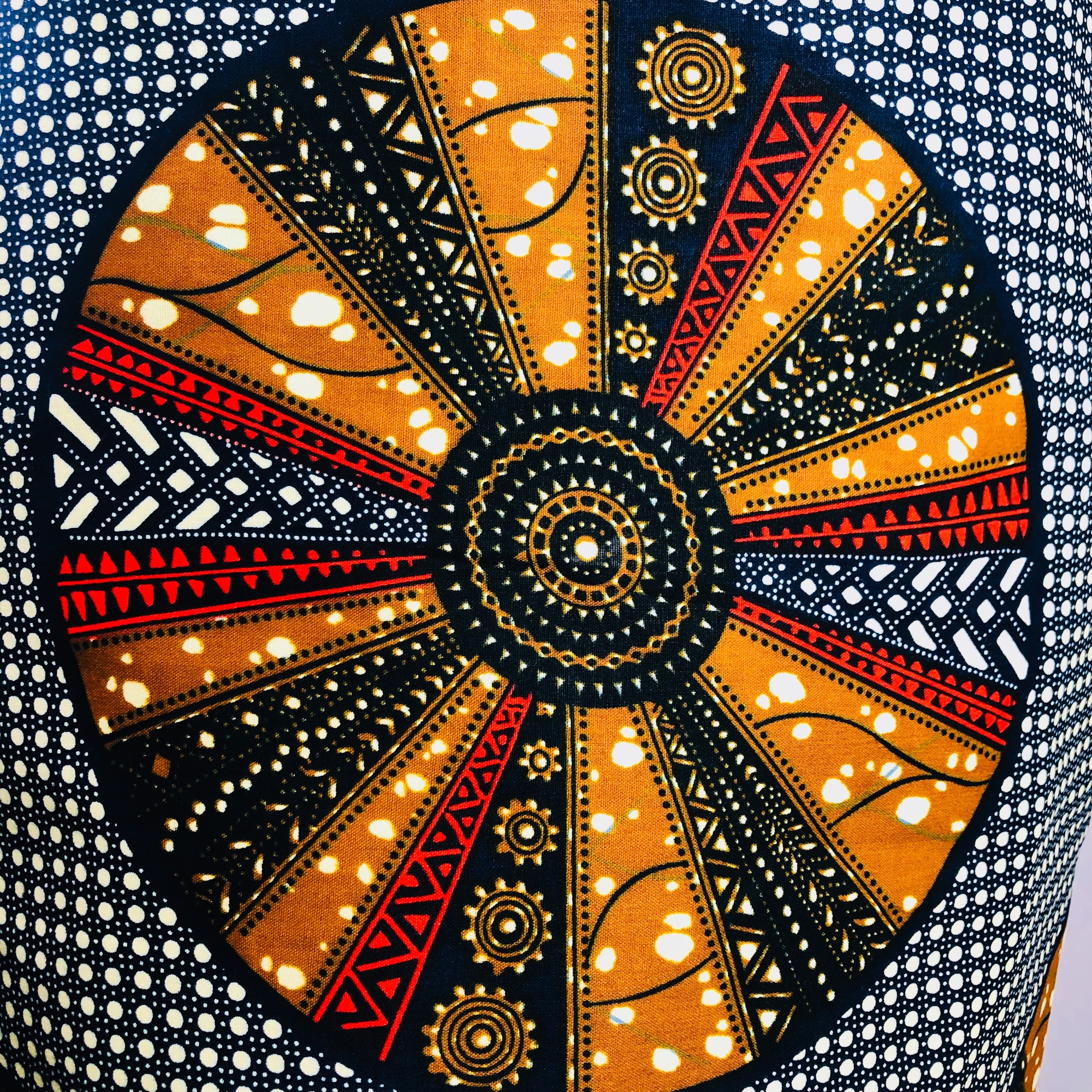 Ngoma African Ankara Print Shift Dress - Image 10