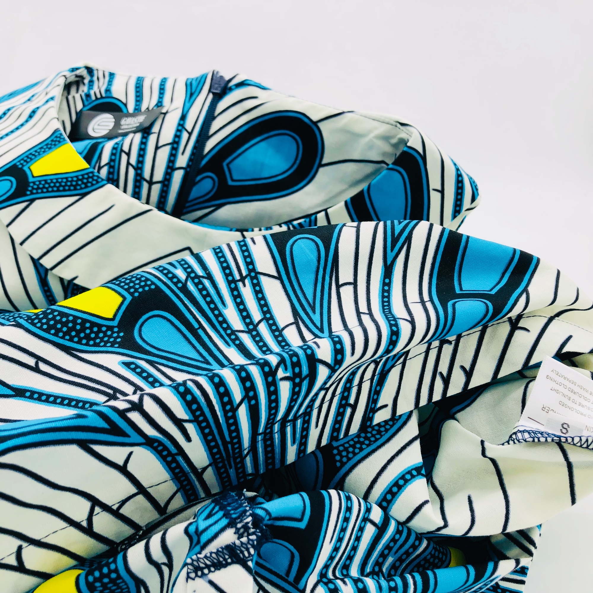 Tausi African Ankara Print Shift Dress - Image 7