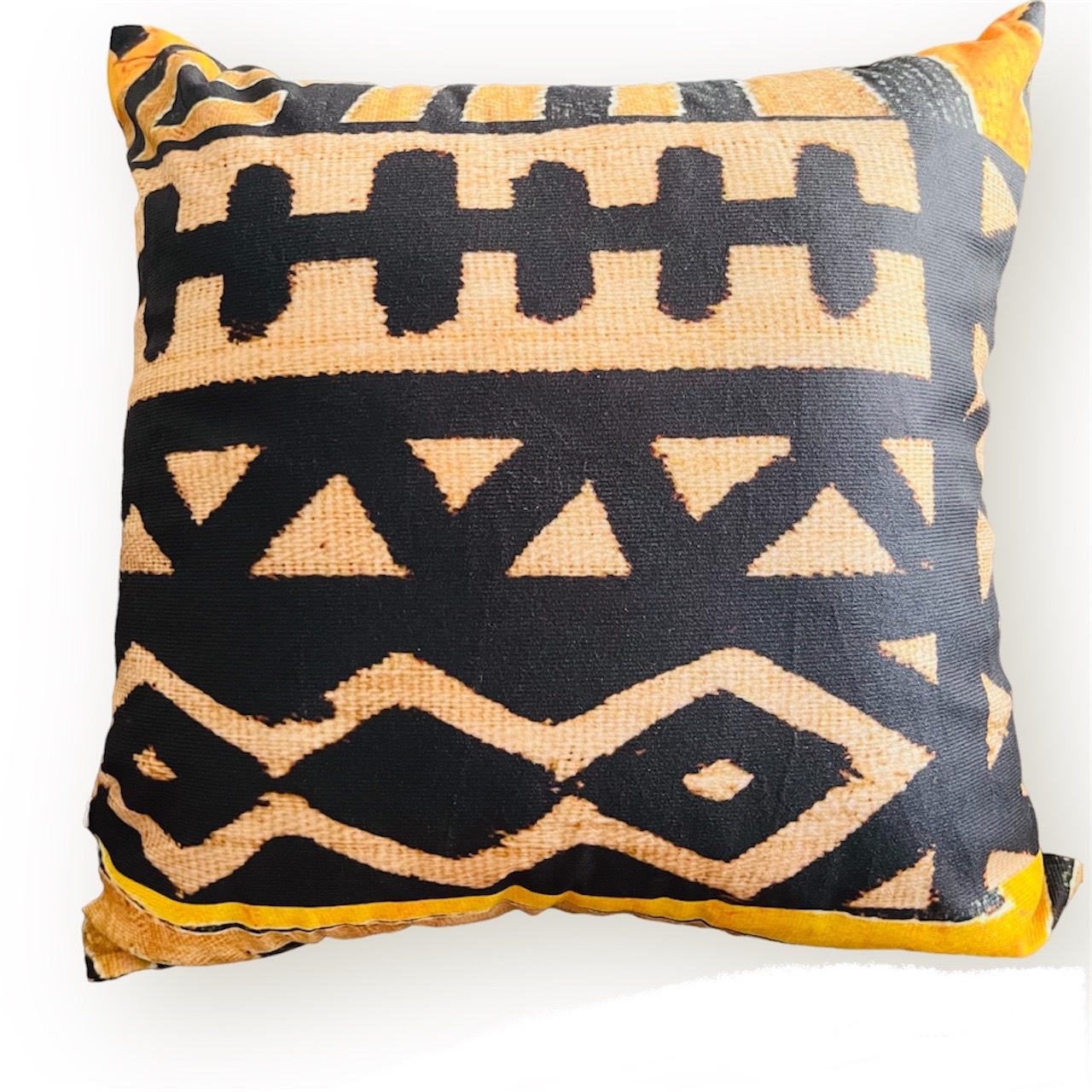 Potsi African Mudcloth Bogolan Inspired Print Cushion