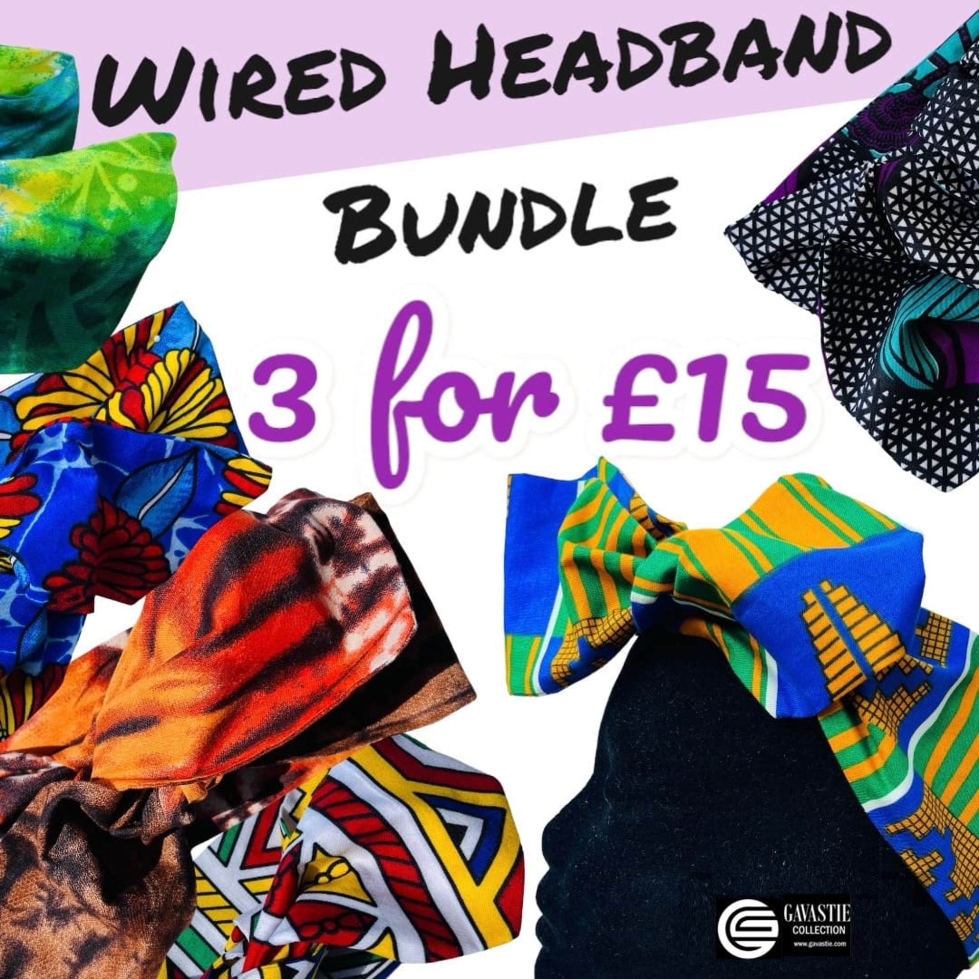 Wired Headband Bundle 3 for £15